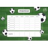 Stundenplan Fußball grün/blau