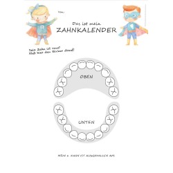 Milchzahn Sammelkarte