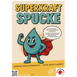 Postkarte Spucke