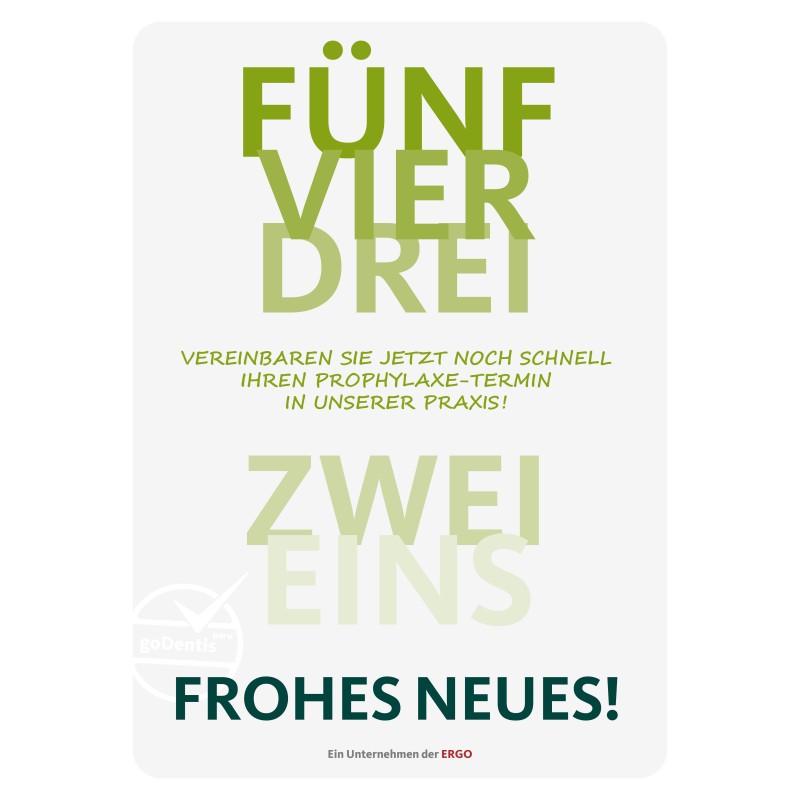Postkarte Frohes Neues Postkarte Frohes Neues