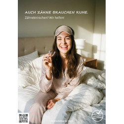 Postkarte Zähneknirschen? Wir helfen!