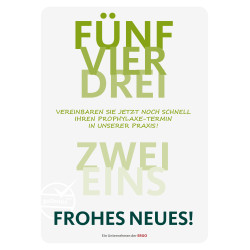 Postkarte Frohes Neues