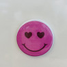 Magnet Smiley pink