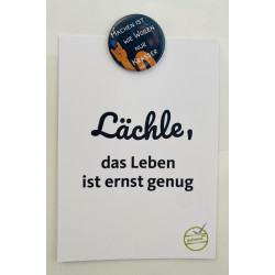 Magnet mit Spruch