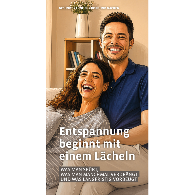 Flyer - Entspannung beginnt mit einem Lächeln