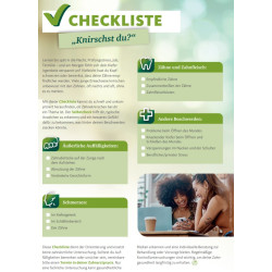 Checkliste Knirschst du?