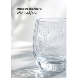Postkarte Mundtrockenheit