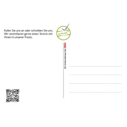 Postkarte Mundtrockenheit