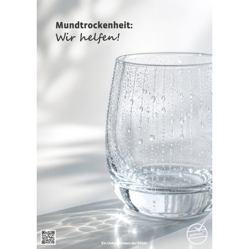 Poster Mundtrockenheit