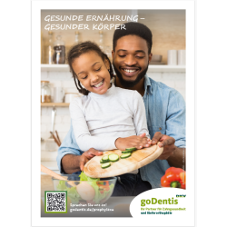 Postkarte - Gesunde Ernährung, gesunder Körper