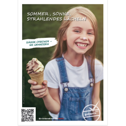 Postkarte - Strahlendes Lächeln