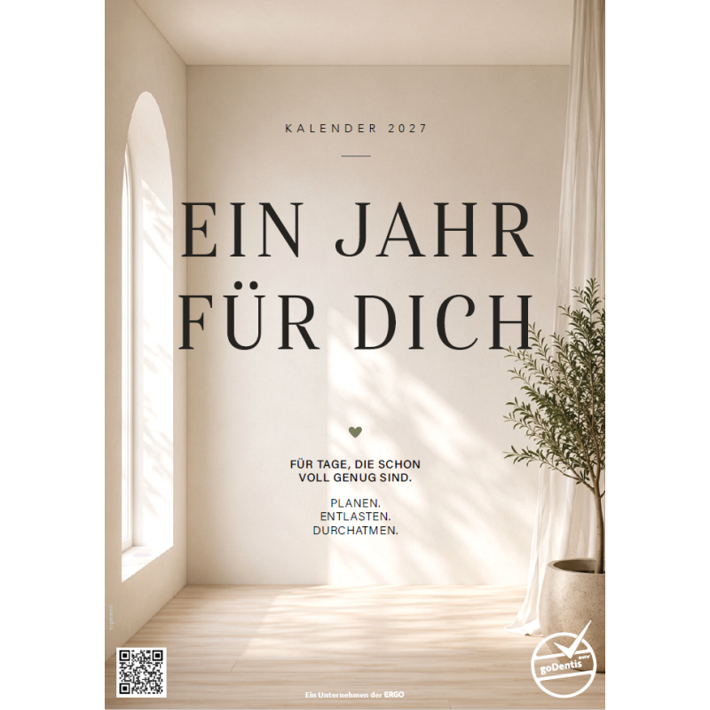 goDentis Wandkalender 2027