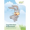 Angsthase Postkarte