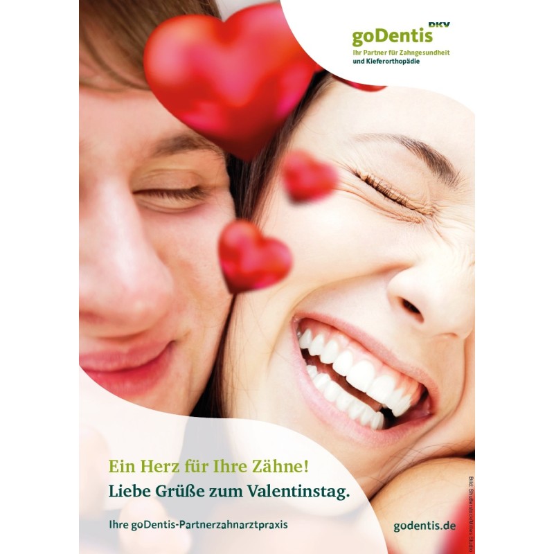 Valentinstag II. Postkarte