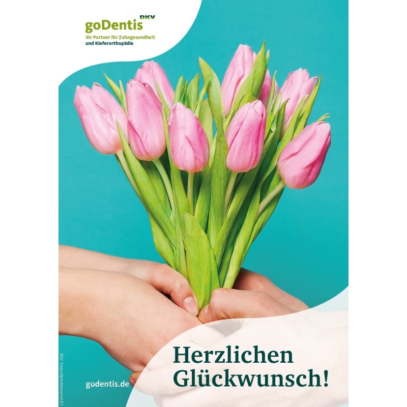 Glückwunsch Postkarte