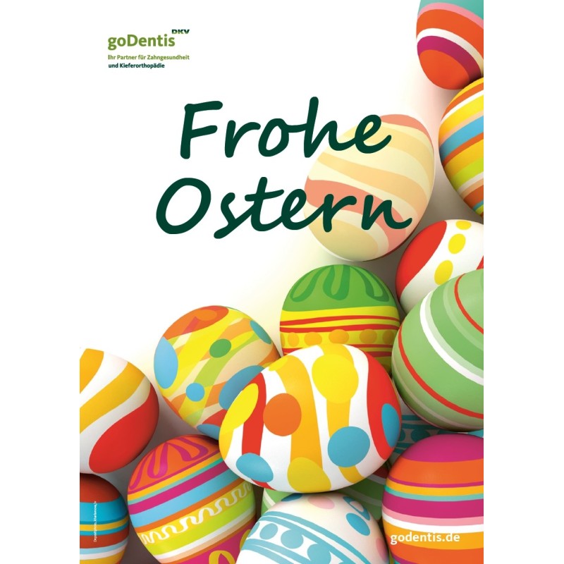 Frohe Ostern Eier