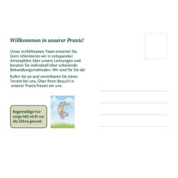 Angsthase Postkarte