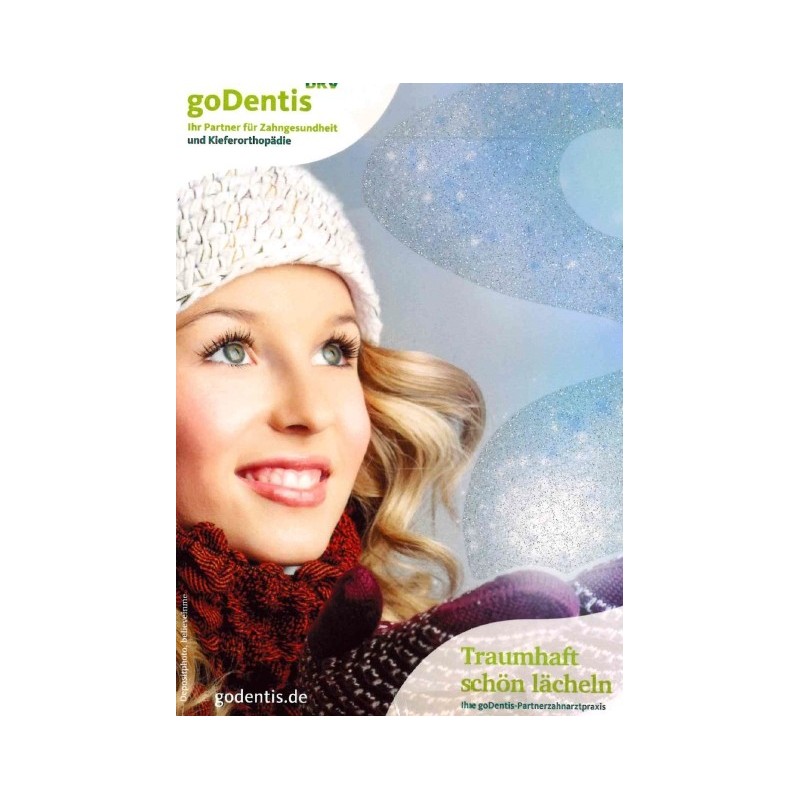 Glitzer Postkarte