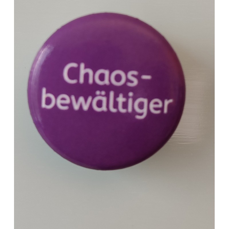 Magnetbutton Chaosbewältiger Magnetbutton Chaosbewältiger