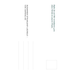 Postkarte - Vater und Kind