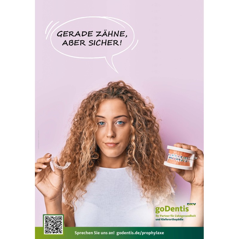 Poster - Gerade Zähne