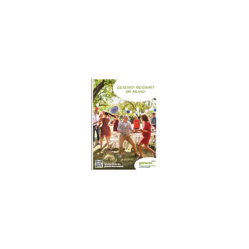 Poster - Gesund beginnt im Mund Poster - Gesund beginnt im Mund