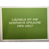 goDentis-Sammelpostkarte "Lächeln ist die schönste Sprache der Welt"