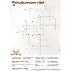 Weihnachtskreuzworträtsel